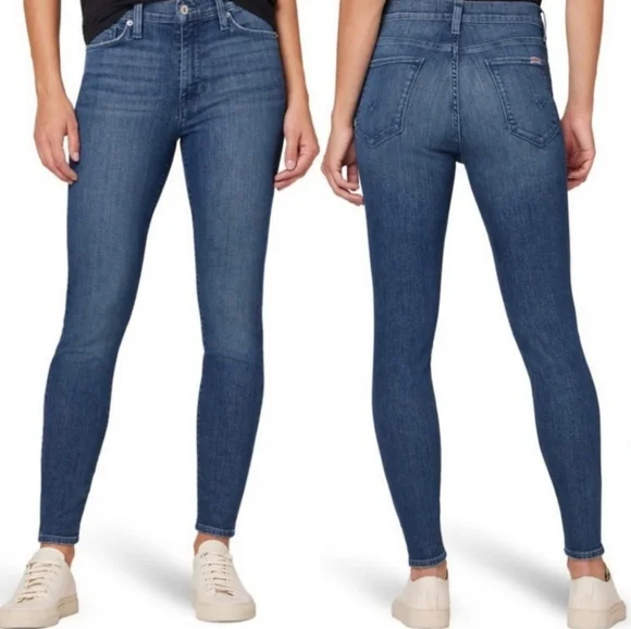 Hudson Blair High Rise Super Skinny Ankle Jeans Size 24