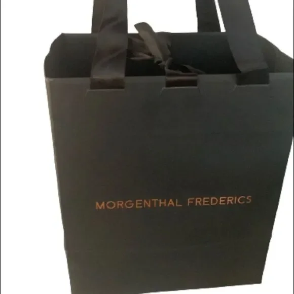 Morganthal Frederics Empty Paper Shopping Bag Ribbon