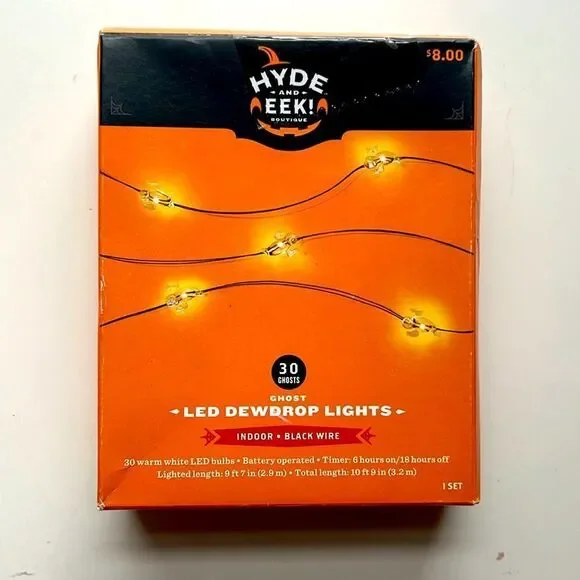 Hyde and Eek Indoor LED Ghost Dewdrop Lights