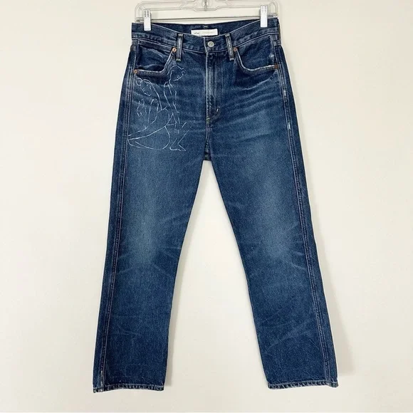 Wilfred x Citizens of Humanity Liv Straight Crop Jeans