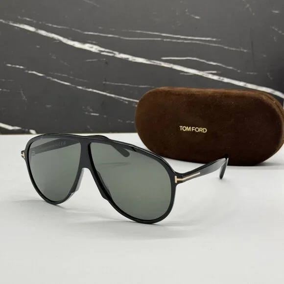 NEW TOM FORD VLADIMIR TF1211 01N BLACK MEN SUNGLASSES FT1211 01N
