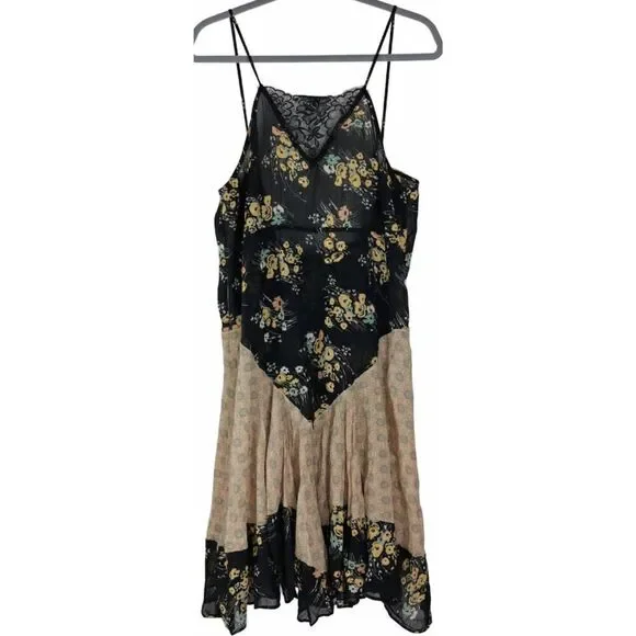 Free People intimately womens small sleep wear dress whimsigoth boho