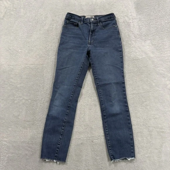 Everlane High Rise Skinny Jeans Women 26W Blue Denim Normcore