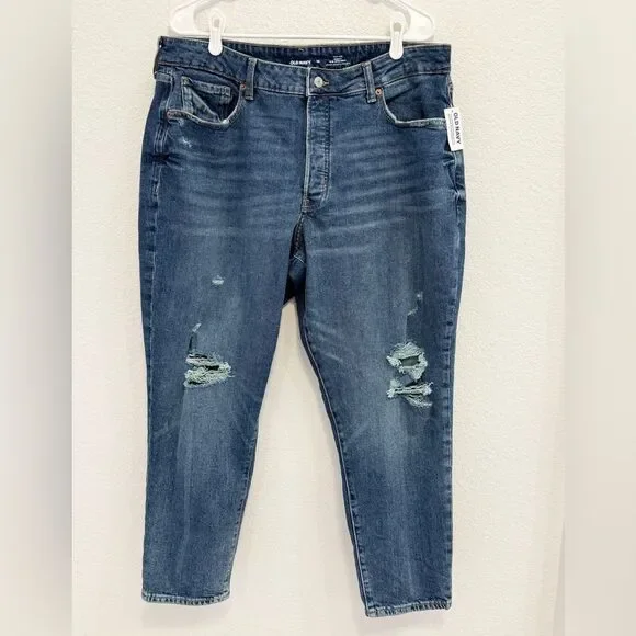 NWT Old Navy Curvy O.G. Straight High-Rise Jeans