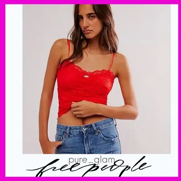 Free People lace top