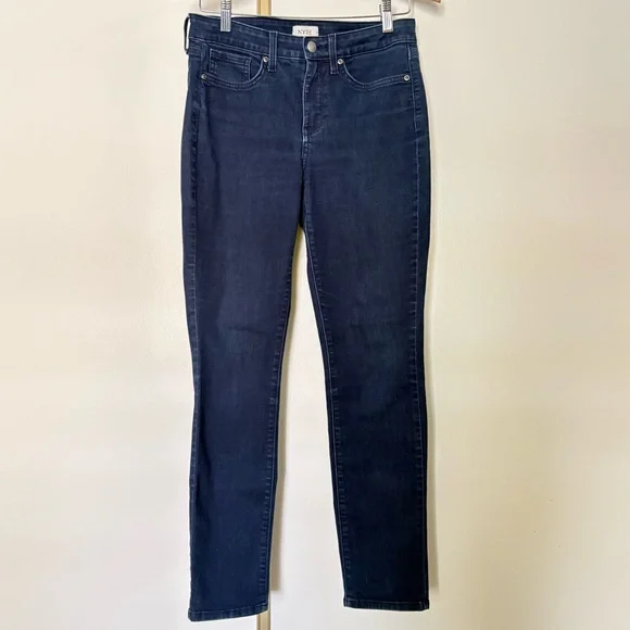 NYDJ Ami skinny ankle jeans dark‎ wash size 6 EUC
