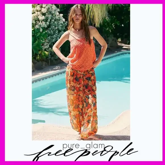 Free People floral pants