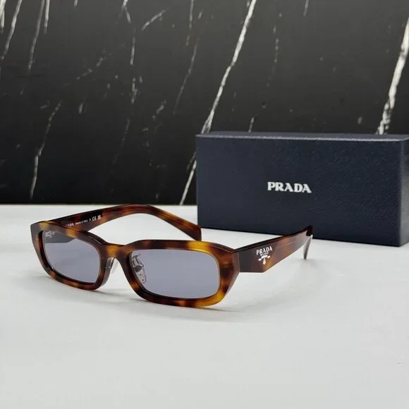 NEW PRADA PRB06SF 15W03N HAVANA PURPLE UNISEX SUNGLASSES PRADA PR B06SF 15W03N