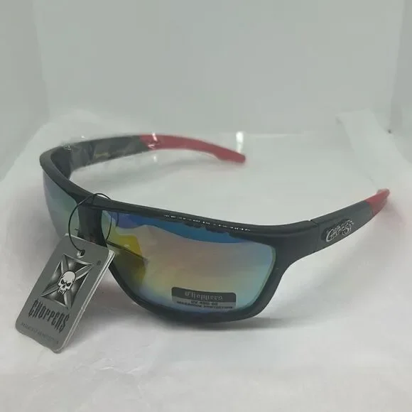 Choppers CP6768 Biker Sunglasses – UV400 Protection | Wrap Oval Design