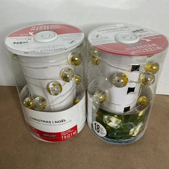 Battery Operated Timer LED Lights for Home Decor, Shelves, Jars &‎ Centerpieces