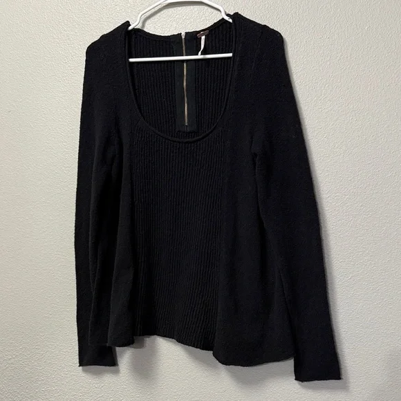 Free People Scoop Neck Sweater