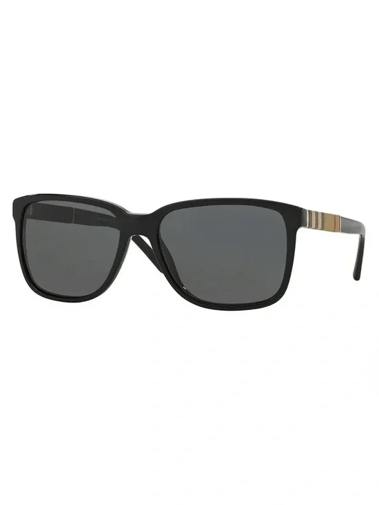 New Burberry Sunglasses BE4181 300187 Black/Grey NWT
