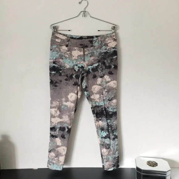 Mossimo Supply Co women’s multi color trousers size 6P