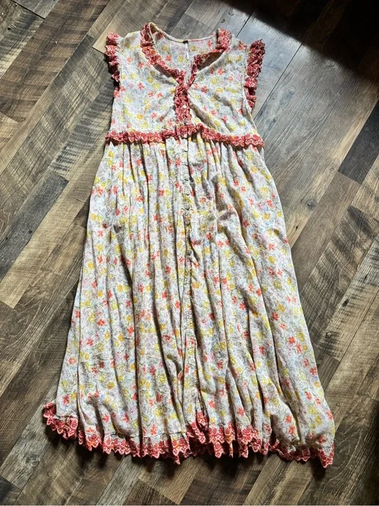 Free People Milania Oversized Maxi