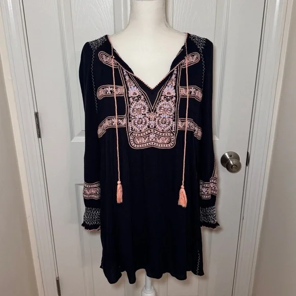 Free People Embroidered Dress