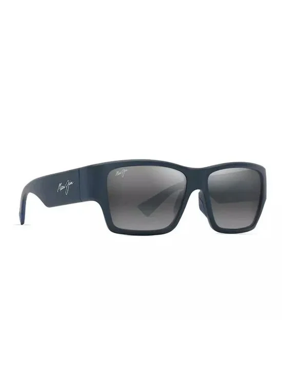 Maui Jim Ka'olu MJ0641S-003 Sunglasses Blue Wrap Polarized 57 16 130 READ