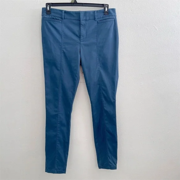 Ann Taylor Loft straight leg Pants blue size 6