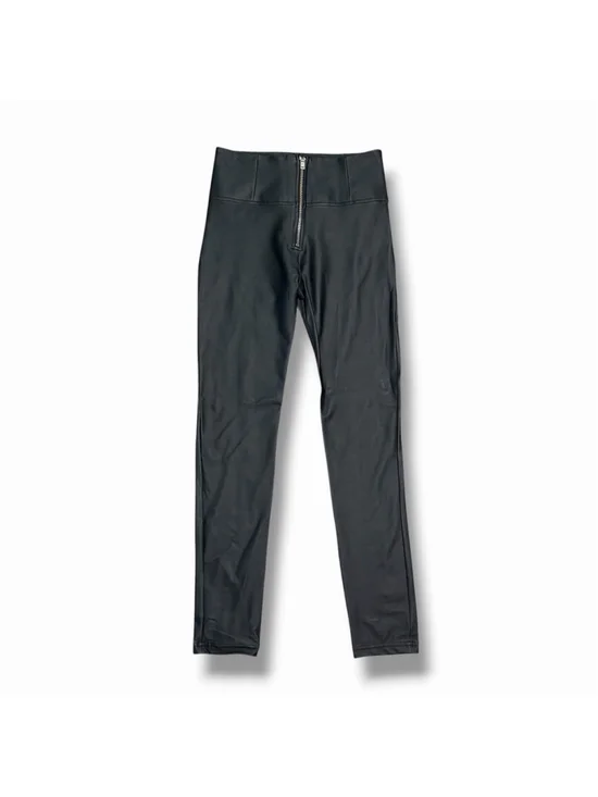 NWT Freddy WR.UP BLACK FAUX LEATHER SIZE SMALL Women's Pants Skinny High Waist