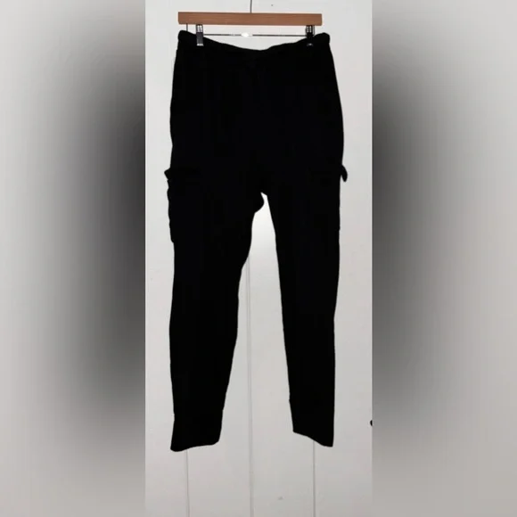 Venus Black Cargo Jogger Athleisure Walking Gym Running Hiking Utility Women XL
