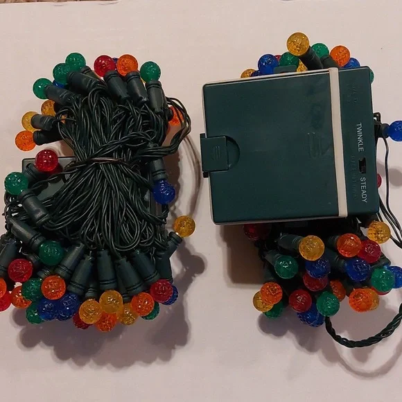 Multicolor Holiday String Lights
