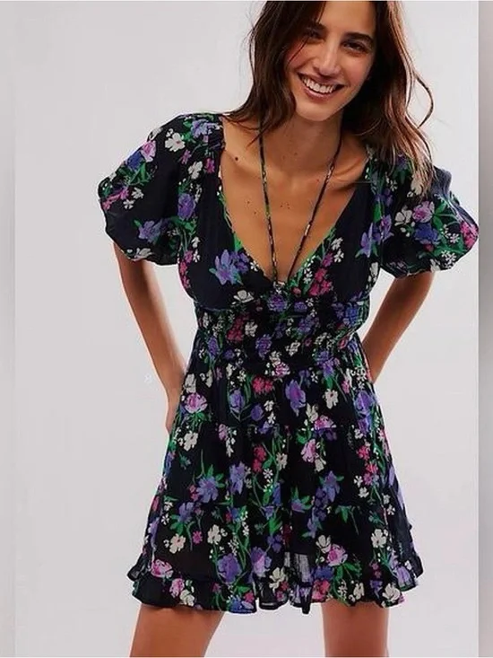 Free People Perfect Day Mini Dress