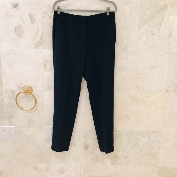 DONNA KAREN Navy Blue Pants Skinny Leg Size 8