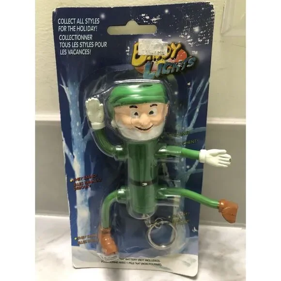 Bendy Lights‎ Bendable Christmas Elf Light Key Chain