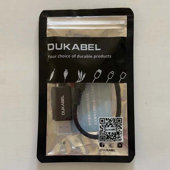 New DuKabel USB Stereo Audio Adapter (Model No: DUSB351FB)