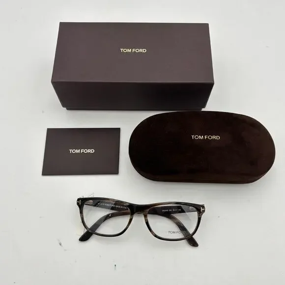 Tom Ford TF5430 062 Havana Frames Made in Italy