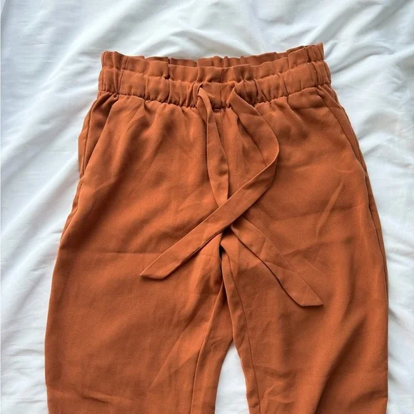 LOFT Rust Casual Bottoms