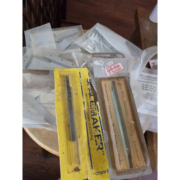 Picture Frame Hanging Tools,  Wall Buddies, Wire Wraps, Spacers, Sander
