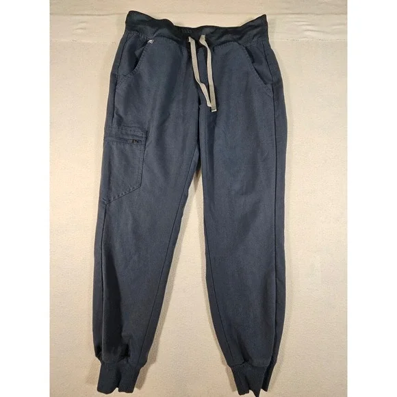 FIGS Technical Collection Navy Blue Scrub Jogger Pants Womens Small S/P