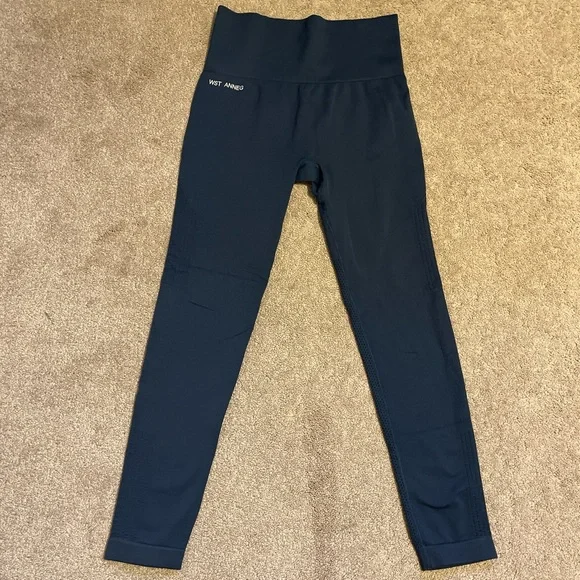 Angel Dark Blue Leggings or yoga pants