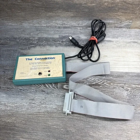Commodore 64/128 & VIC-20 The Connection/Universal Parallel Interface (TYMAC)