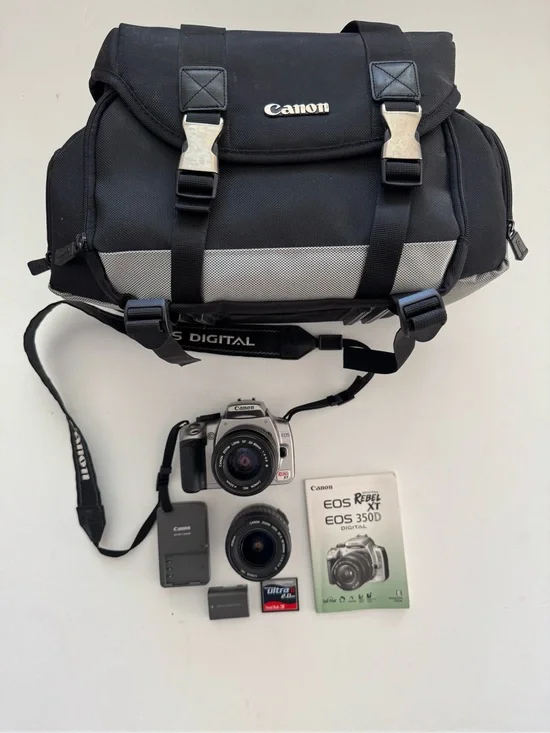 The Canon EOS Rebel XT DS126071 Digital Camera