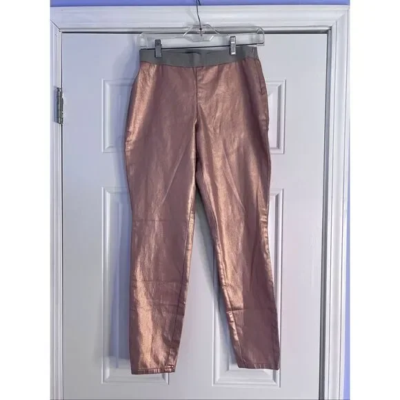 Victoria's Secret Women's Size 6 Metallic Pink Pants Sweatpants Vintage NWT