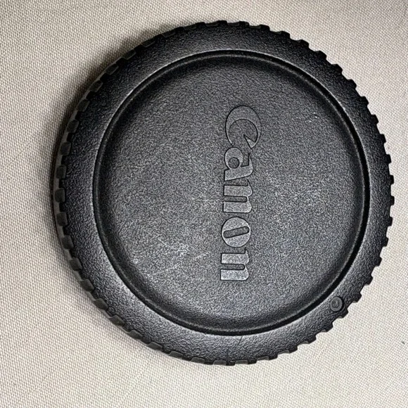 Canon Rear Lens‎ Cap for EF EF-S Mount Lenses Made in Japan Black Dust Cover