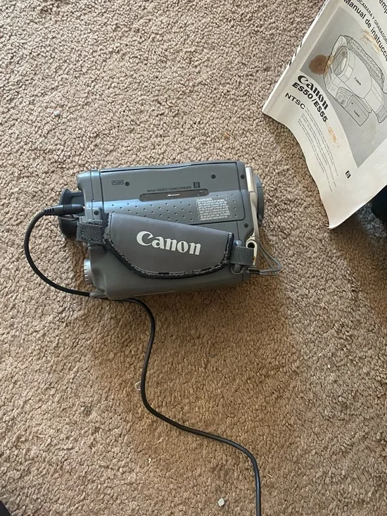 Canon Gray Handheld Mini Video Camcorder