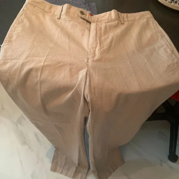 Men's Khaki/Blue Pants-BUNDLE!
