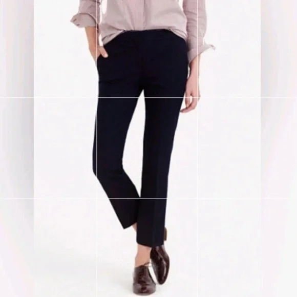 J. Crew Women's Campbell Black Ankle Pant Size SZ 8