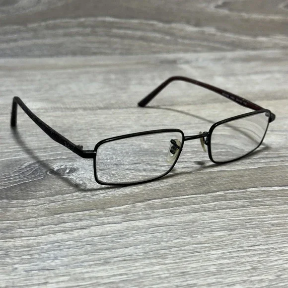 Ray-Ban RB6236 2503 Eyeglass Frames 52-18 135 Rectangular Brown‎ Tortoise Metal