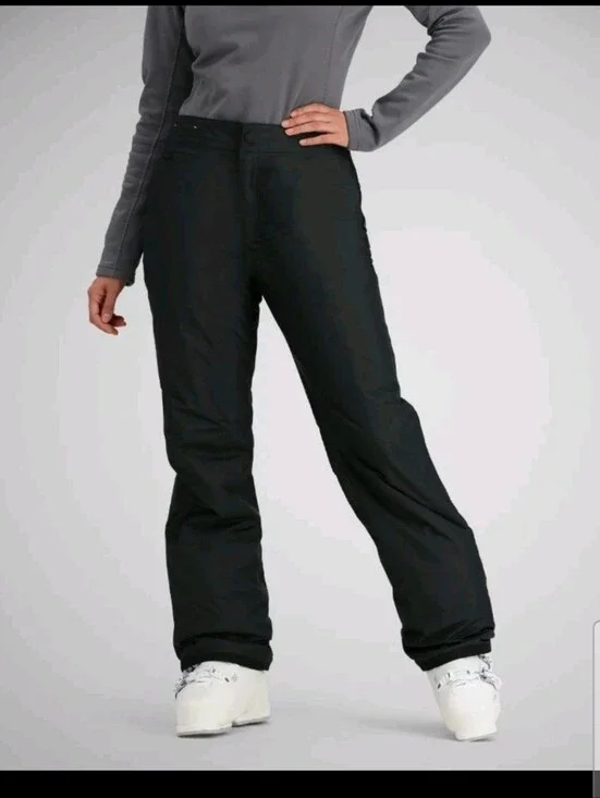 Obermeyer Womens Black Waterproof Ski Snow Winter Sugarbush Pant 4