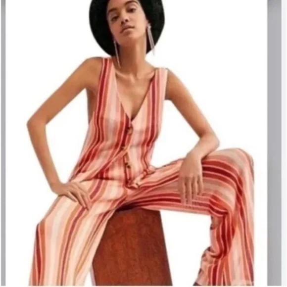 Free People Bridget Sunset Stripe Top