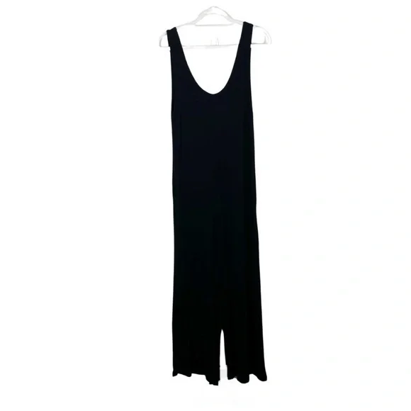 Free People Beach Black Wide Leg Jumpsuit Size XS