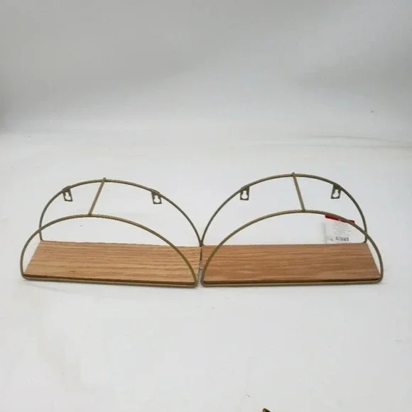 WALL DECOR #1 DIY DECOR AND ORGANIZARTION HALH CIRCLE  (L9.5/H 5in) WALL DECOR
