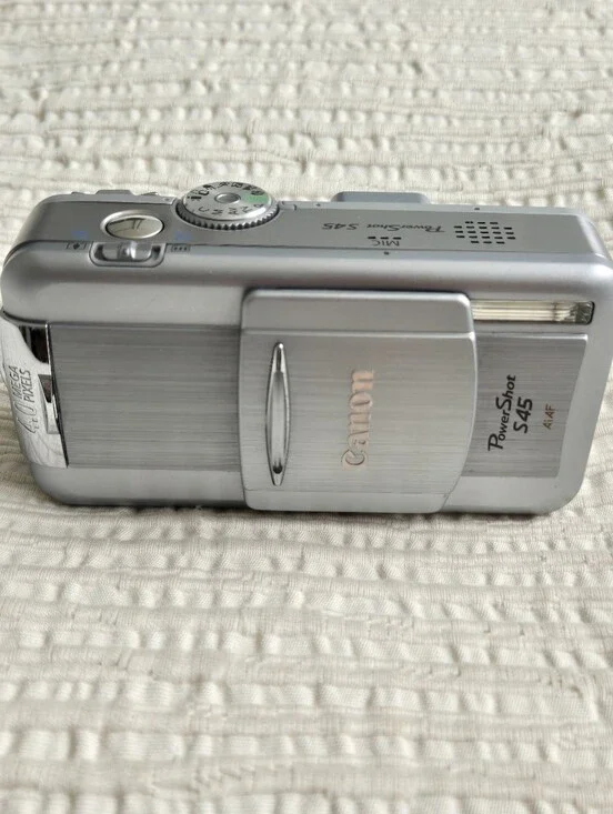 Canon PowerShot S45 Silver Compact Digital Camera