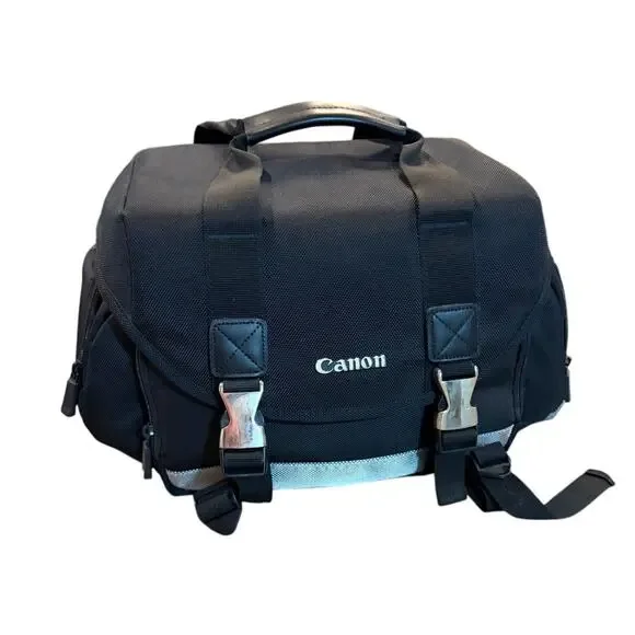 Canon 200DG Digital Camera Gadget Bag Black Shoulder‎ Strap Padded