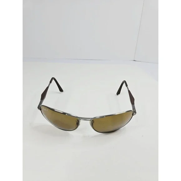 Ray-Ban Hat Cap‎ 3519 3P Polarized Brown Aviator Mens Sunglasses With Case