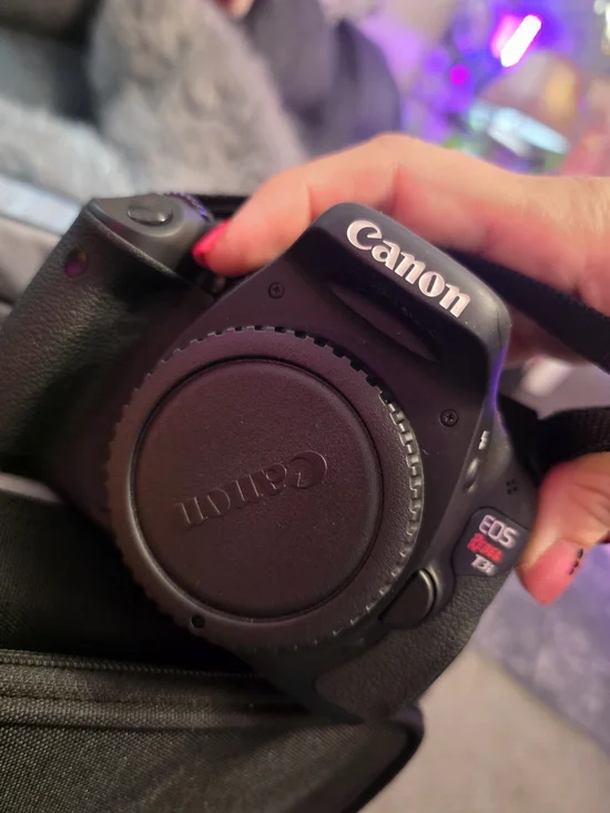 Canon Black EOS Rebel T3 DSLR Camera Body