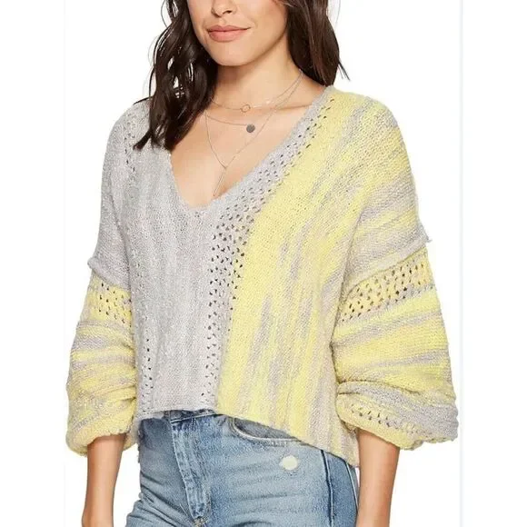 Free People Womens Amethyst Sweater